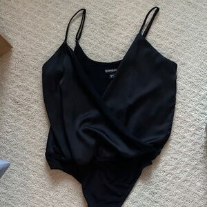 Medium bodysuit with satin top